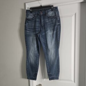 Judy Blue Faded Denim Slim Jeans